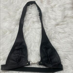 Black Halter Top